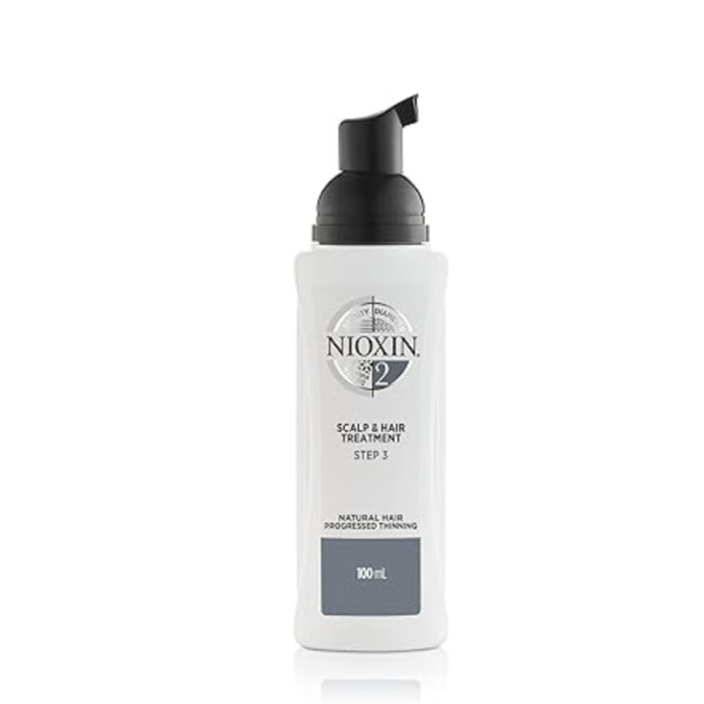 Nioxin 2 Scalp & Hair Treatment Natural Hair Progressed Thinning 3.38 fl oz, NEW